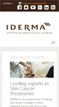 Mobile Screenshot of iderma-barcelona.com